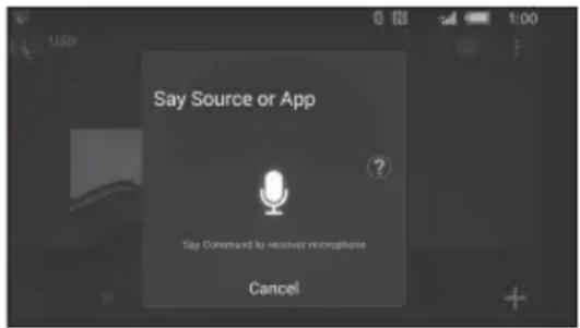 SONY XAVV631BT - Spraakherkenning activeren - 1