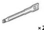 SONY XAVV631BT - List des pieces pour installation - 6