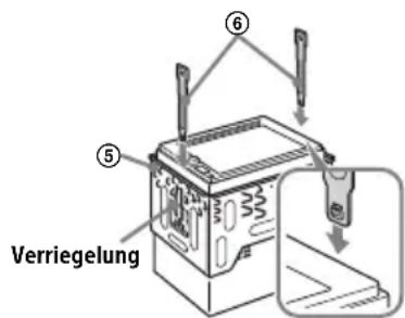 SONY XAVV631BT - Ausbauend Halterung - 1