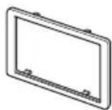 SONY XAVV631BT - List des pieces pour installation - 7