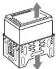 SONY XAVV631BT - De beugel verwijderen - 2