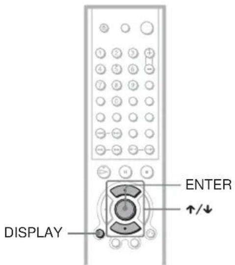 SONY DVPNS590P - Auswählen eines Effekts für Bilddateien in einer Bildpräsentation DATA CD - 1