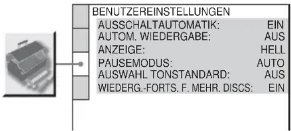 SONY DVPNS590P - (BENUTZEREINSTELLUNGEN) - 1