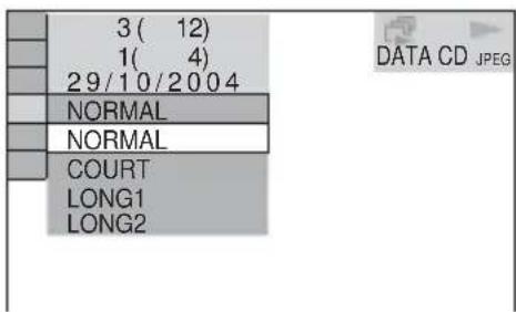3 ( 12) 1 ( 4) 29/10/2004 NORMAL NORMAL COURT LONG1 LONG2 DATA CD JPEG