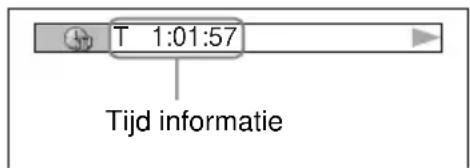 SONY DVPNS590P - Druk tijdens de weergave op TIME/TEXT. - 1