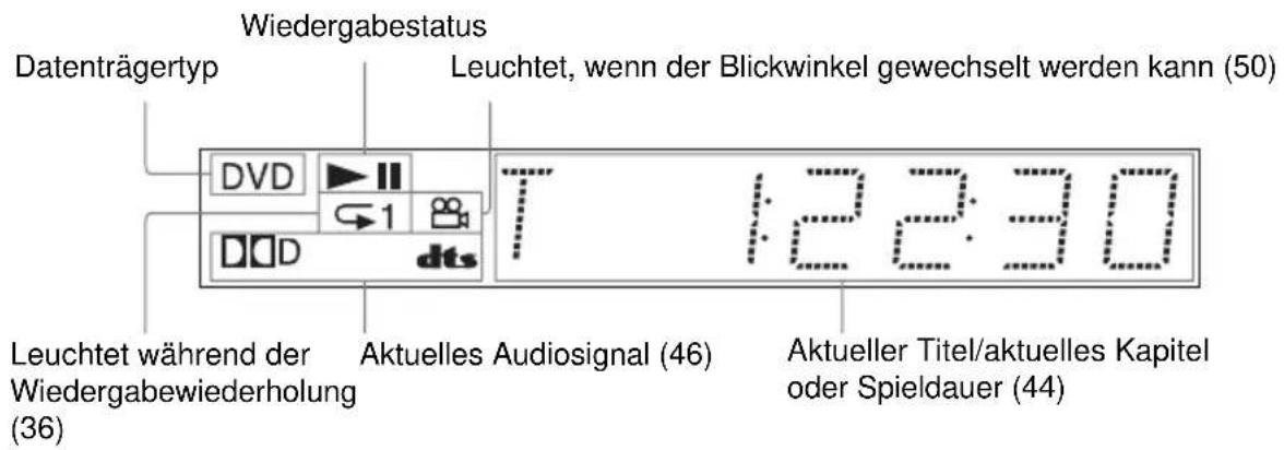 SONY DVPNS590P - Display an der Vorderseite - 1