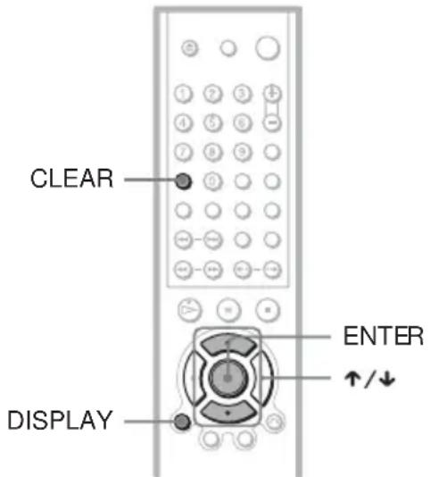 SONY DVPNS590P - Wiederholte Wiedergabe einer bestimmten Passage (A-B-Wiederholung) - 1