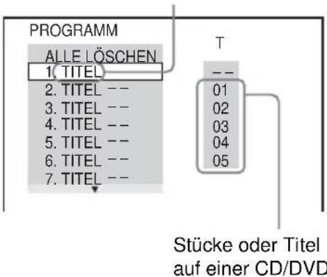 SONY DVPNS590P - Wählen Sie mit ↑/↓ die Option „EINST. →“ aus und drücken Sie ENTER. - 1