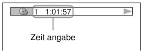 SONY DVPNS590P - Drücken Sie während der Wiedergabe TIME/TEXT. - 1