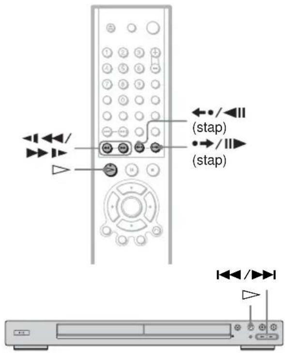 SONY DVPNS590P - Zoeken naar een bepaald punt op een disc (Search, - 1