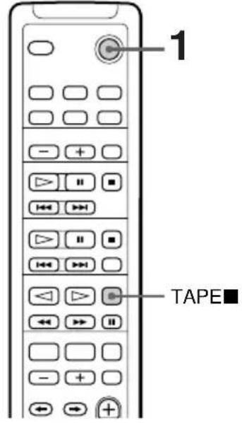 SONY TCTX373 - Telecommande fournie avec le DHC-MD333 - 1