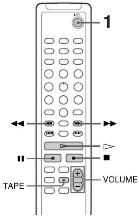 SONY TCTX373 - Reproduccion de una cinta - 2