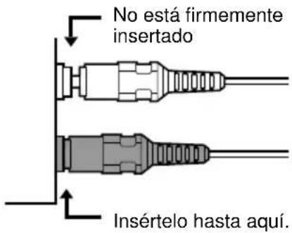 SONY TCTX373 - como insertar los enchufes - 1