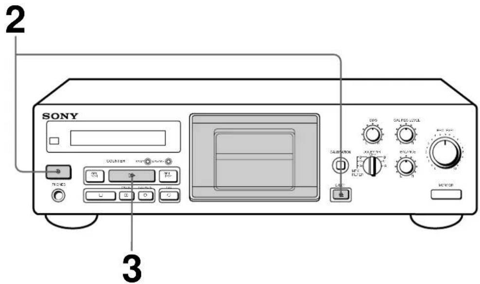 SONY TCKB920S - Lecture d'une cassette - 1