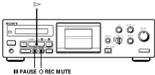 SONY TCKB920S - Inserção de espaços em branco durante a gravação - 1