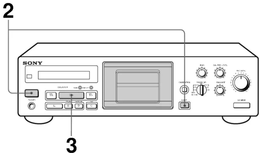 SONY TCKB920S - Playing a Tape - 1