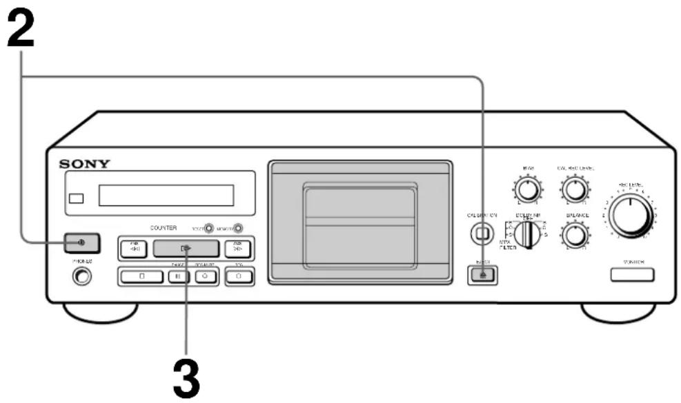 SONY TCKB920S - Reproducción de una cinta - 1