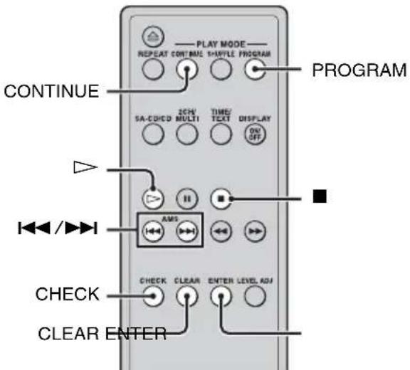 SONY SCDX501ES - — Lecture programme - 1