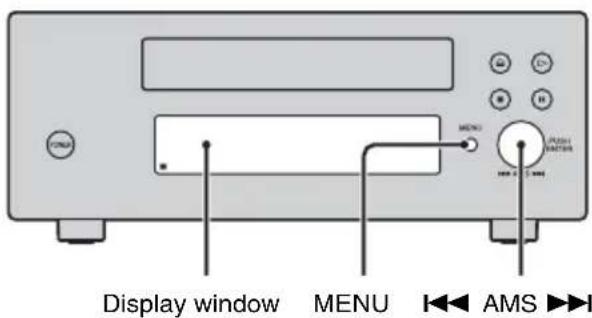 SONY SCDX501ES - Using the Display - 1