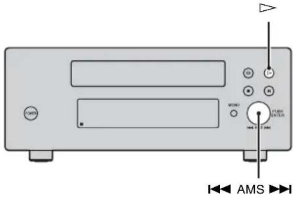 SONY SCDX501ES - Locating a Particular Point in a Track - 1