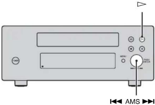 SONY SCDX501ES - Suchen einer bestimten Stelle in einem Track - 1