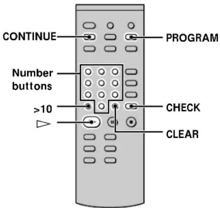 SONY SCD777ES - Creating Your Own Programme (Programme Play) - 2