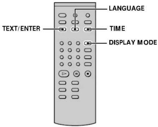 SONY SCD777ES - Using the Display - 2