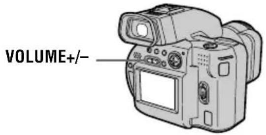 SONY MVCCD1000 - Réglage du volume du haut-parleur intégré - 1