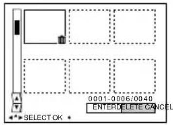 SONY MVCCD1000 - Lorsque [SELECT] est sélectionné - 1