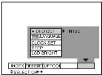 SONY MVCCD1000 - Modification des réglages de menu - 5