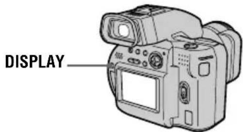 SONY MVCCD1000 - Indicateurs de l'écran LCD ou du viseur pendant l'enregistrement - 1