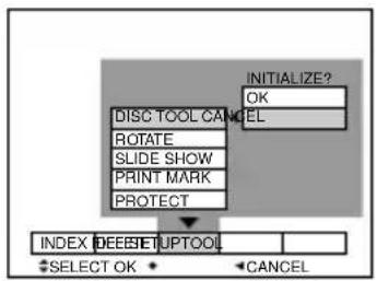 SONY MVCCD1000 - Initialisation d'un disque (INITIALIZE) - 5