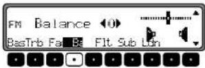 SONY MEX100NV - Regolazione di balance - 1