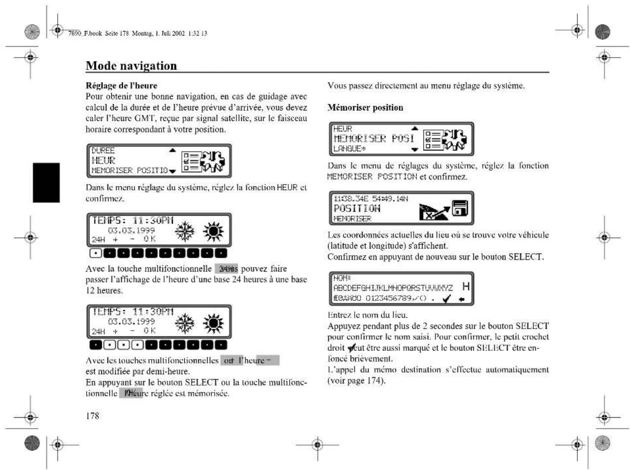 SONY MEX100NV - Réglages du système - 9