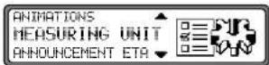 SONY MEX100NV - Selecting the measuring unit - 1