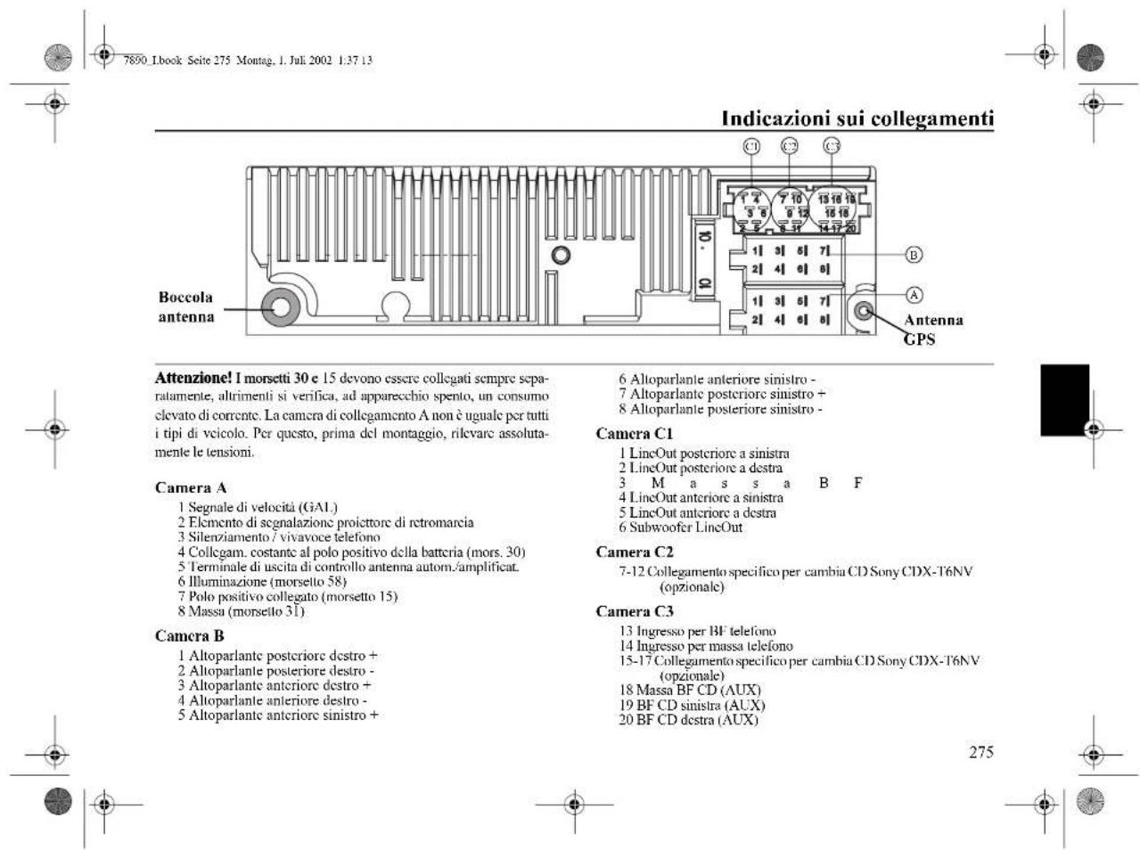 SONY MEX100NV - Scatto reset - 4