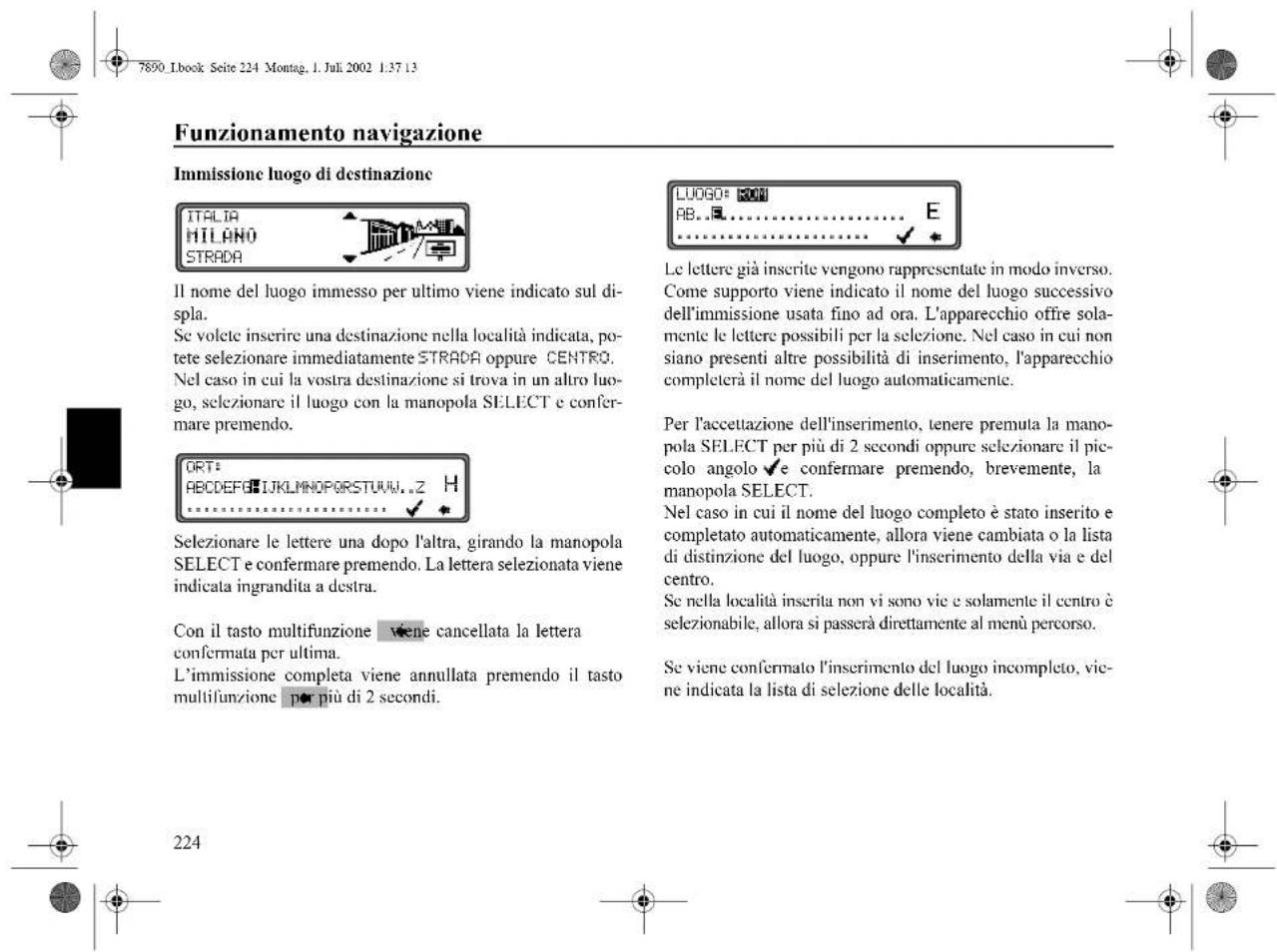 SONY MEX100NV - Selezione Paese - 8