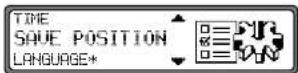 SONY MEX100NV - Saving the position - 1
