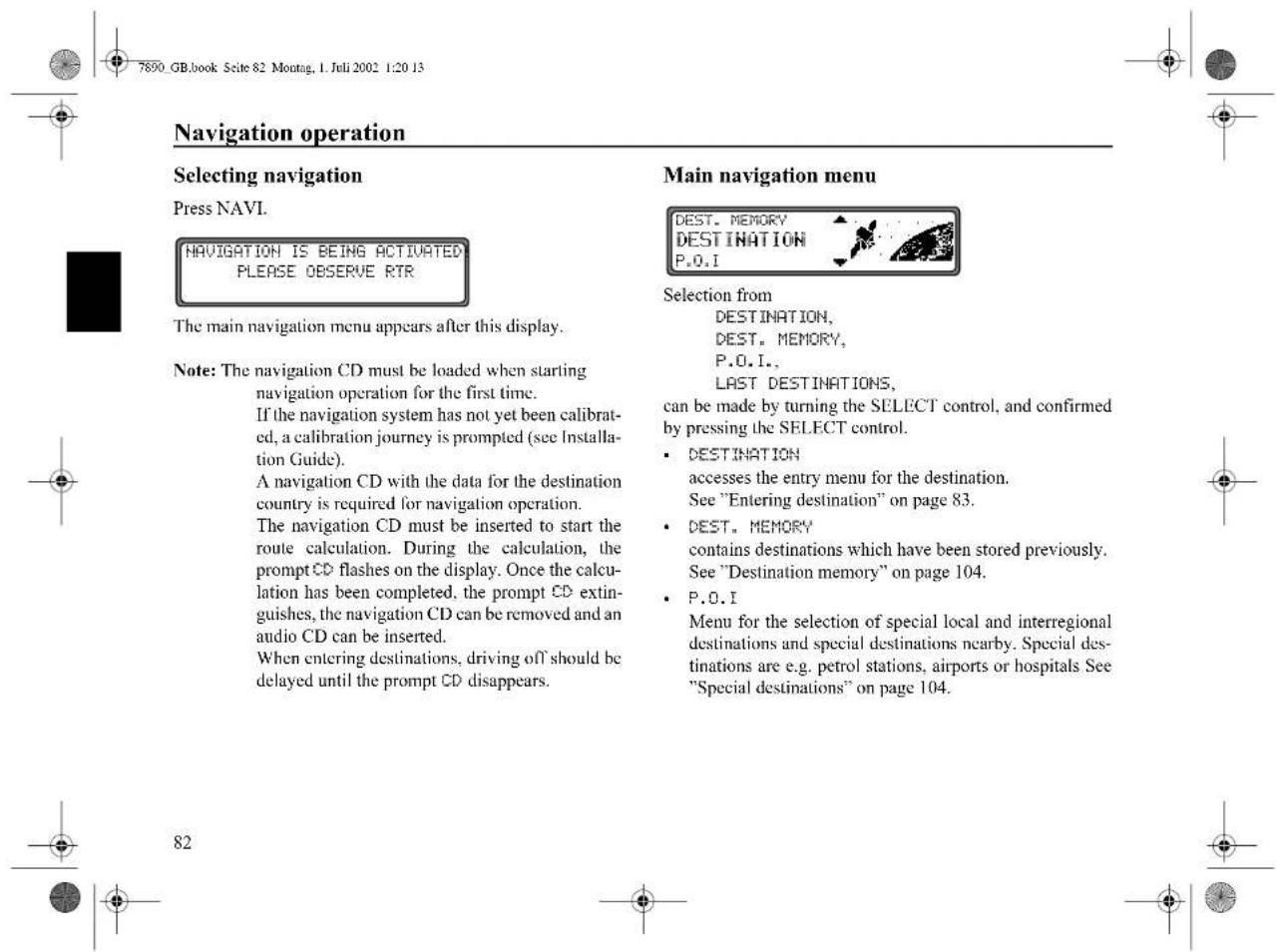 SONY MEX100NV - General notes - 6
