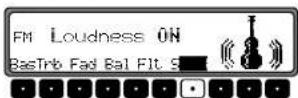 SONY MEX100NV - Attivazione / disattivazione di livello sonoro (Loudness) - 1