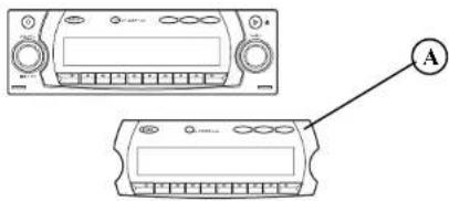 SONY MEX100NV - Removing the portable panel - 1