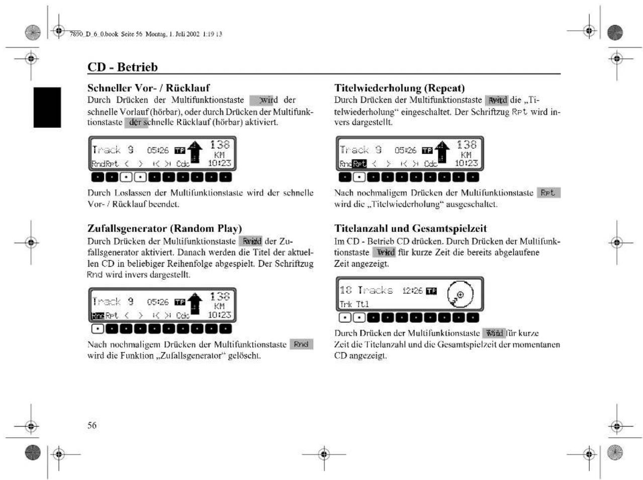 SONY MEX100NV - Scan Suchlauf - 4