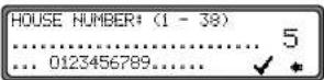 SONY MEX100NV - Entering the house number for the destination road - 1