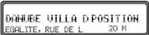 SONY MEX100NV - Appel de la liste de rues - 2