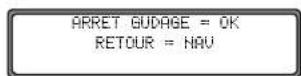 SONY MEX100NV - Interruption du guidage - 1