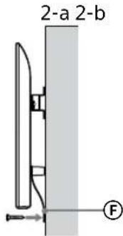 SONY Bravia KD55XG8196 - Teleri alumise osa liikumise takistamine. - 1