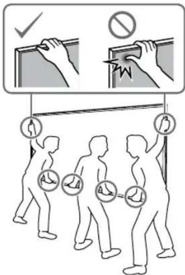 SONY Bravia KD55XG8196 - AVERTISMENT - 1