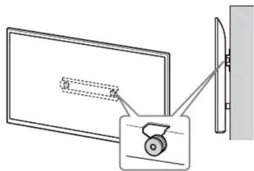 SONY Bravia KD55XG8196 - Installeer de tv op de voet of voetadapter. - 5
