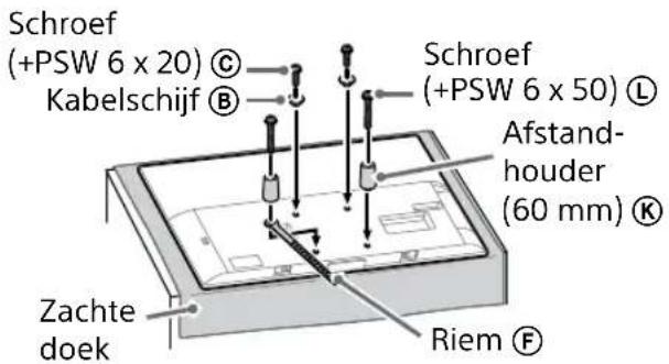 SONY Bravia KD55XG8196 - Standaardmontage (2-a) - 1