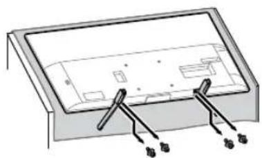 SONY Bravia KD55XG8196 - Afmonter TV'ets TV-fod. - 1